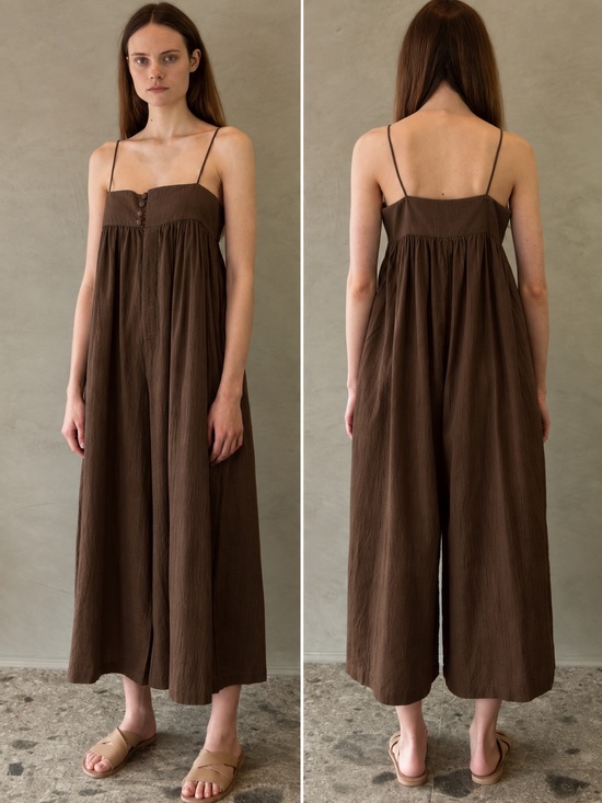 Eleven Eleven Pants - 11.11. Eleven Eleven Lalava Cotton Jumpsuit